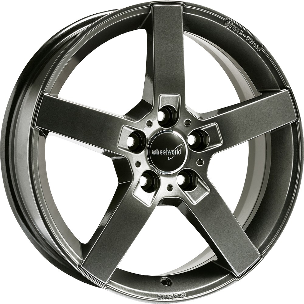 WHEELWORLD WH31 GRIJS GLANZEND 4052894177326